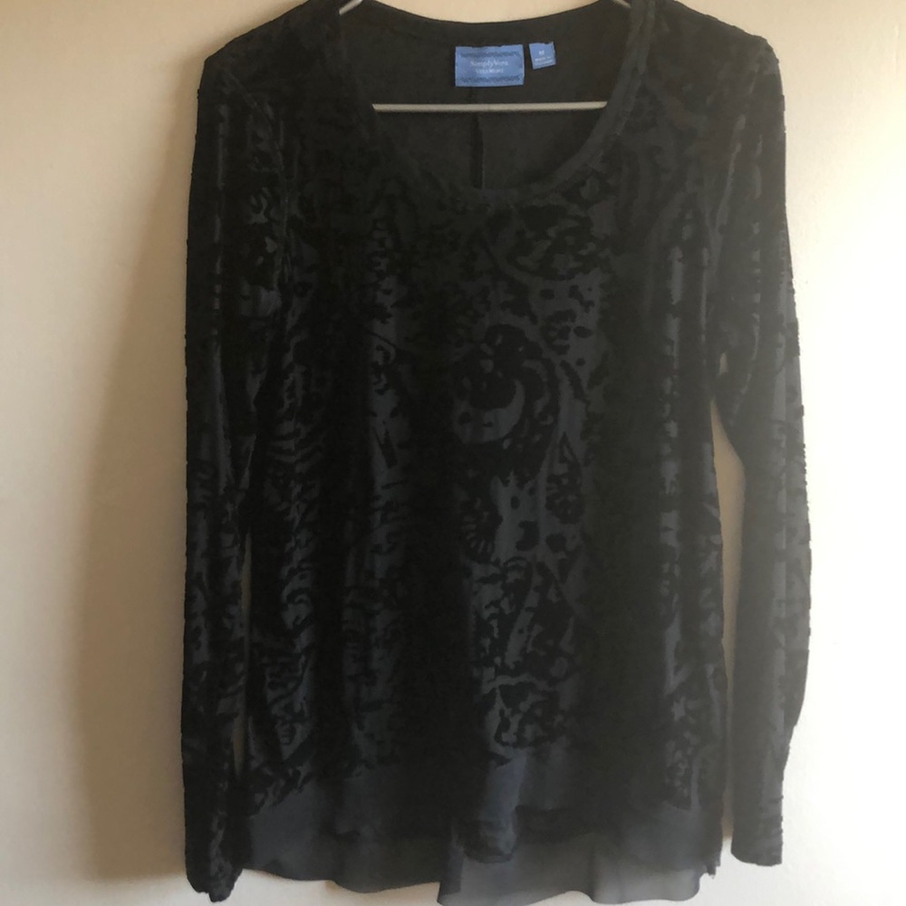 Sheer Vera Wang top